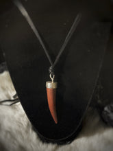 Load image into Gallery viewer, Crimson Antler Pendant
