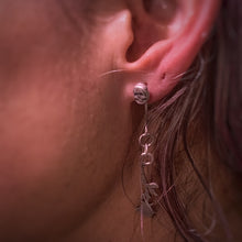 Load image into Gallery viewer, Tiny Skull Earrings
