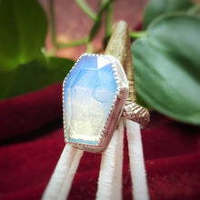 Load image into Gallery viewer, Opalite Coffin Ring
